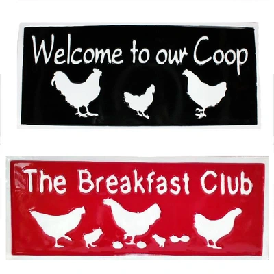 Koppers home Assorted Chicken Signs