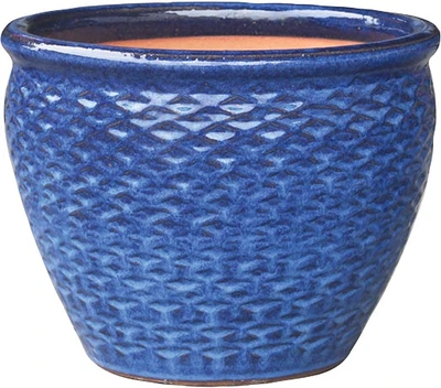 Border Concepts Kota Majestic Planter Large Imperial Blue
