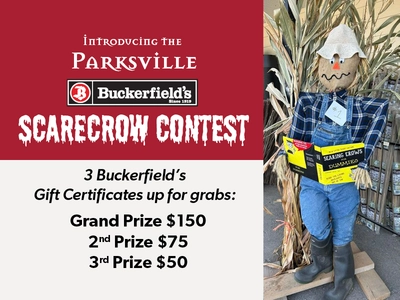 Parksville Scarecrow Contest Oct. 1-30