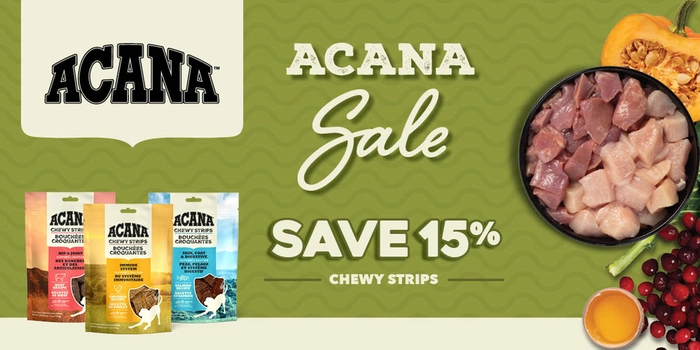 Acana Chewy Strips Dog Treats