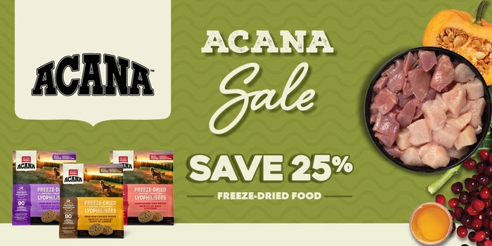 Acana Freeze-Dried Dog Foods