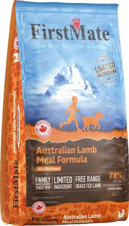 FirstMate Limited Ingredient Australian Lamb Meal Dog Food 25lb