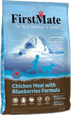 FirstMate Limited Ingredient Chicken Meal With Blueberries Dog Food 14.5lb