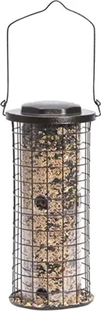 Perky Pet Squirrel-Be-Gone Squirrel Stumper Feeder Brass 48oz