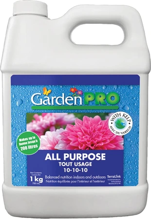 Garden Pro 10-10-10 All Purpose Liquid Fertilizer 1kg