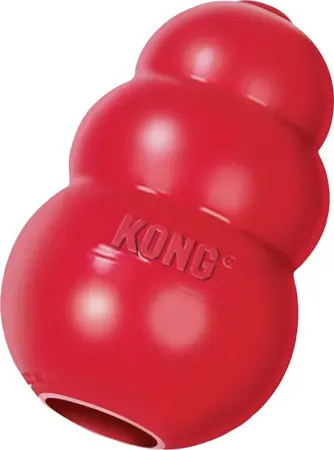 Kong Classic Red Refillable Chew Toy Large