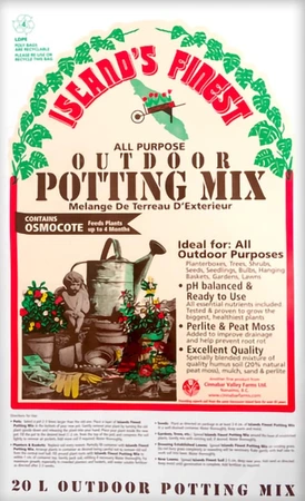 Island's Finest Outdoor Potting Mix 20L