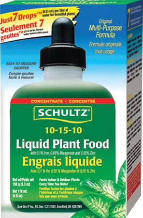 Schultz 10-15-10 Liquid Plant Food 150g