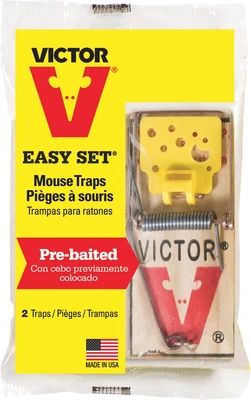 Easy Set Mouse Trap 2pk