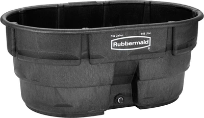 Rubbermaid Stock Tank 100 Gallon 25"H x 53" L x 31" W