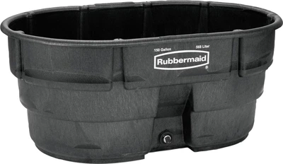 Rubbermaid Stock Tank 150 Gallon 28"H x 58"L x 39"W