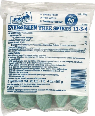 Jobe's 11-3-4 Evergreen Spikes 5pk