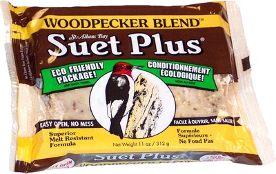 Wildlife Sciences Suet Plus Woodpecker Blend 11oz