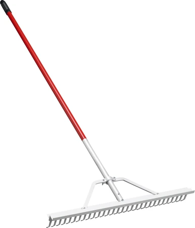 Corona Aluminum Landscape Rake 30" 30 Tine RK61063