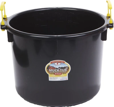 Miller Muck Tub 40qt Black