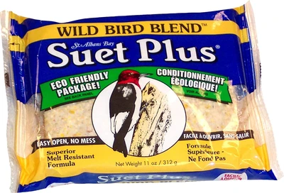 Wildlife Sciences Suet Plus Wild Bird Blend 11oz