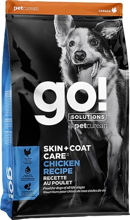 Go! Skin+Coat Care Chicken Dog Food 12lb