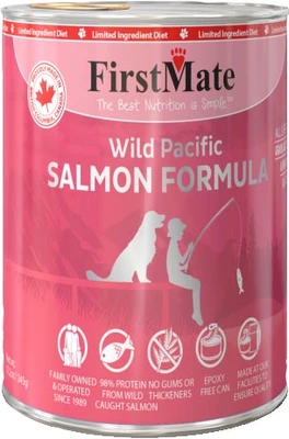 FirstMate Limited Ingredient Wild Salmon Formula Dog Food 12.2oz