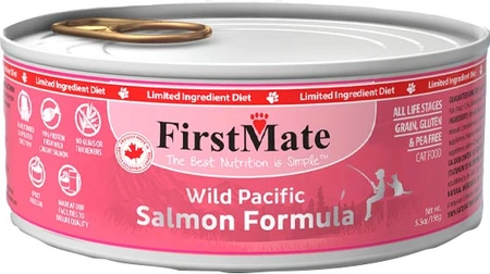 FirstMate Limited Ingredient Wild Salmon Pate Cat Food 5.5oz