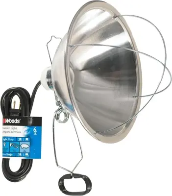 Woods Brooder Clamp Light 300W