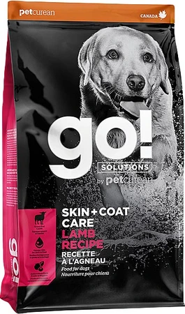 Go! Skin+Coat Care Lamb Dog Food 3.5lb