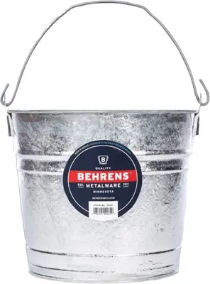 Behrens Steel Pail 10qt