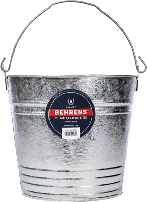 Behrens Steel Pail 14qt