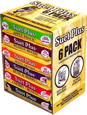 Wildlife Sciences Suet Plus Variety Pack 6pk