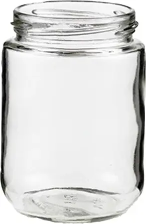 Glass Cylinder Jar 375ml