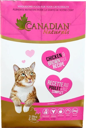 Canadian Naturals Chicken & Brown Rice Cat Food 6.5lb