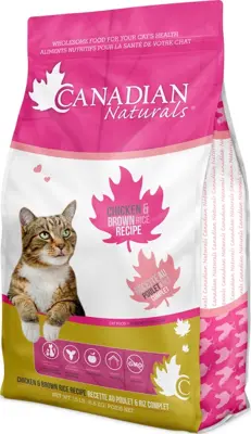 Canadian Naturals Chicken & Brown Rice Recipe Cat Food 15lb