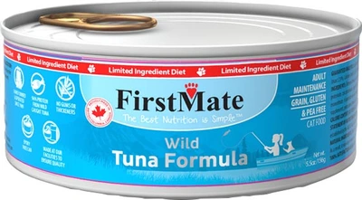 FirstMate Limited Ingredient Wild Tuna Pate Cat Food 5.5oz