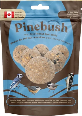 Pinebush Small Peanut Suet Balls 6pk