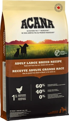 Acana Adult Large Breed Recipe Dog Food 11.4kg