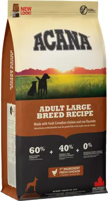 Acana Adult Large Breed Recipe Dog Food 17kg