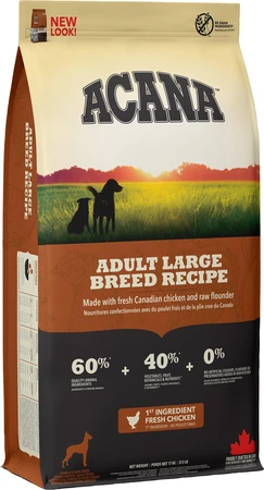 Acana Adult Large Breed Recipe Dog Food 17kg