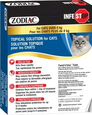 Zodiac Infestop Topical Solution For Cats Over 4.5kg