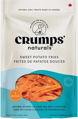 Crumps' Naturals Sweet Potato Fries Dog Treat 280g