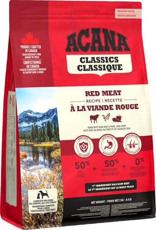 Acana Classics Red Meat Recipe Dog Food 2kg