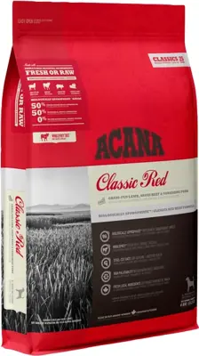 Acana Classics Red Meat Recipe Dog Food 14.5kg