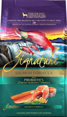 Zignature Salmon With Probiotics Dog Food 25lb