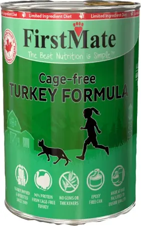 FirstMate Limited Ingredient Turkey Formula Cat Food 12.2oz