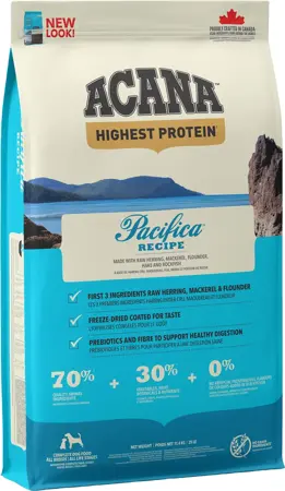 Acana Highest Protein Pacifica Recipe Dog Food 11.4kg