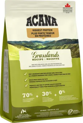 Acana Highest Protein Grasslands Dog Food 2kg