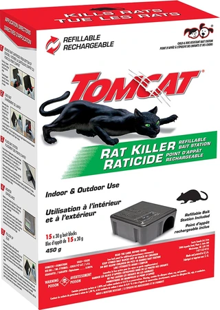 Tomcat Rat Killer Refillable Bait Station