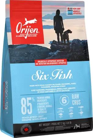 Orijen Six Fish Dog Food 2kg