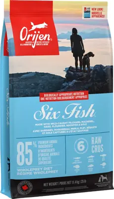 Orijen Six Fish Dog Food 11.4kg