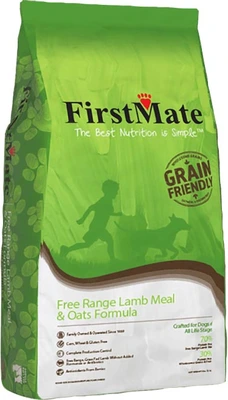 FirstMate Grain Friendly Lamb & Oats Dog Food 25lb