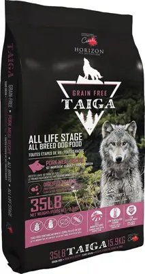 Taiga Grain Free Pork Dog Food 35lb