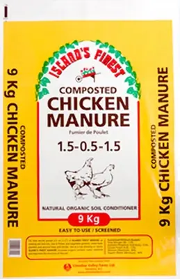 Island's Finest Chicken Manure 9kg